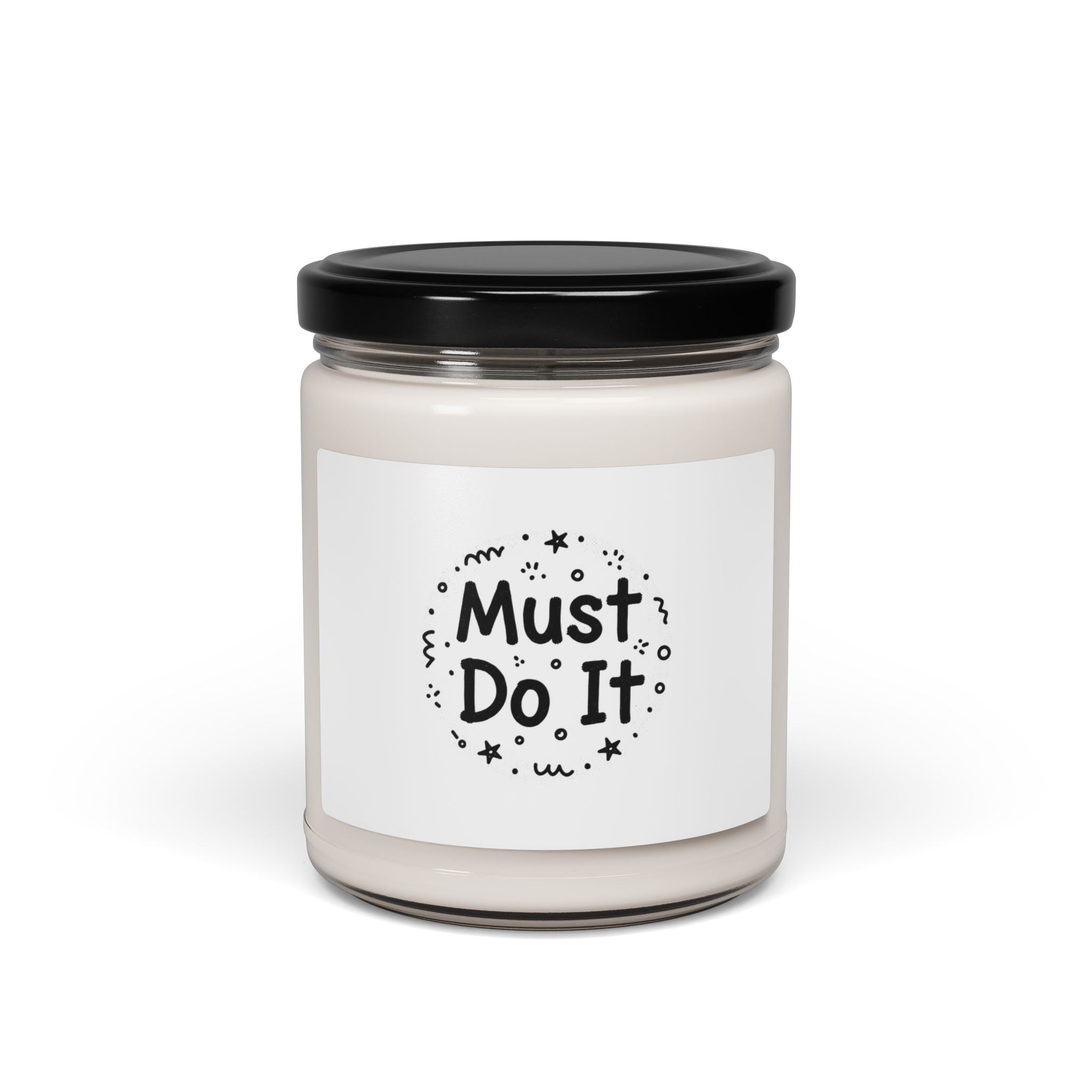 Must Do It Candle | Handwritten Marker Aesthetic, Doodle Scribble Soy