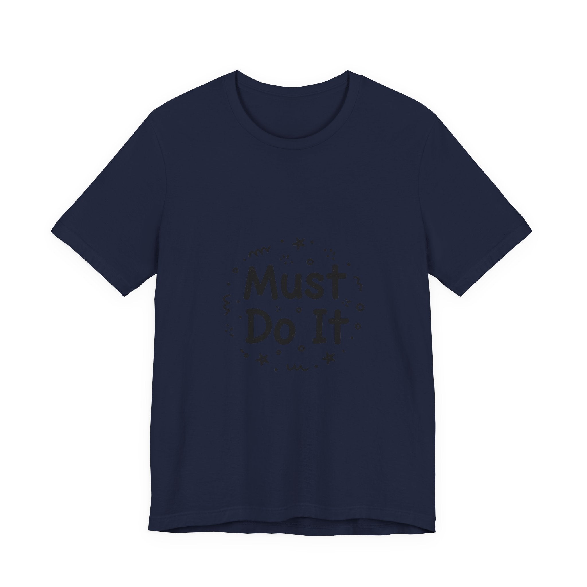 Must Do It marker doodle Tee | handwritten font art, scribble design