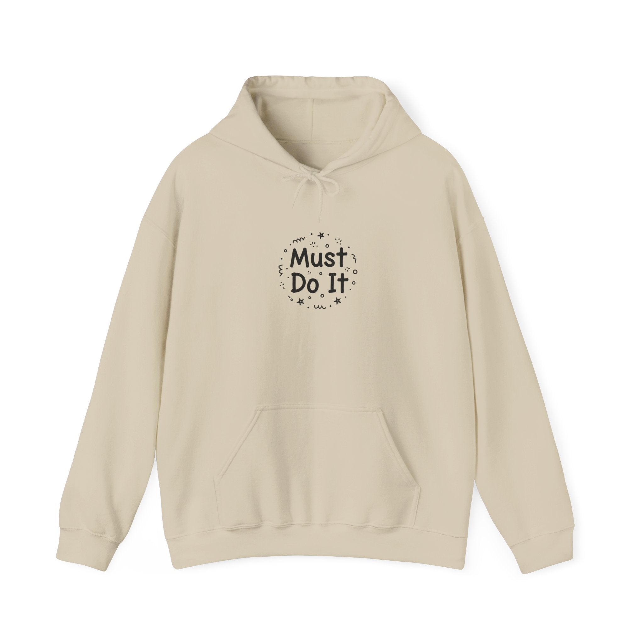 Must Do It hoodie | handwritten marker aesthetic, doodle scribble design