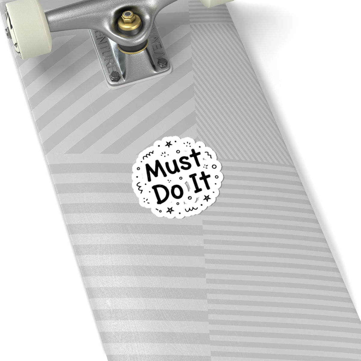 Must Do It Sticker | handwritten marker aesthetic, doodle scribble design