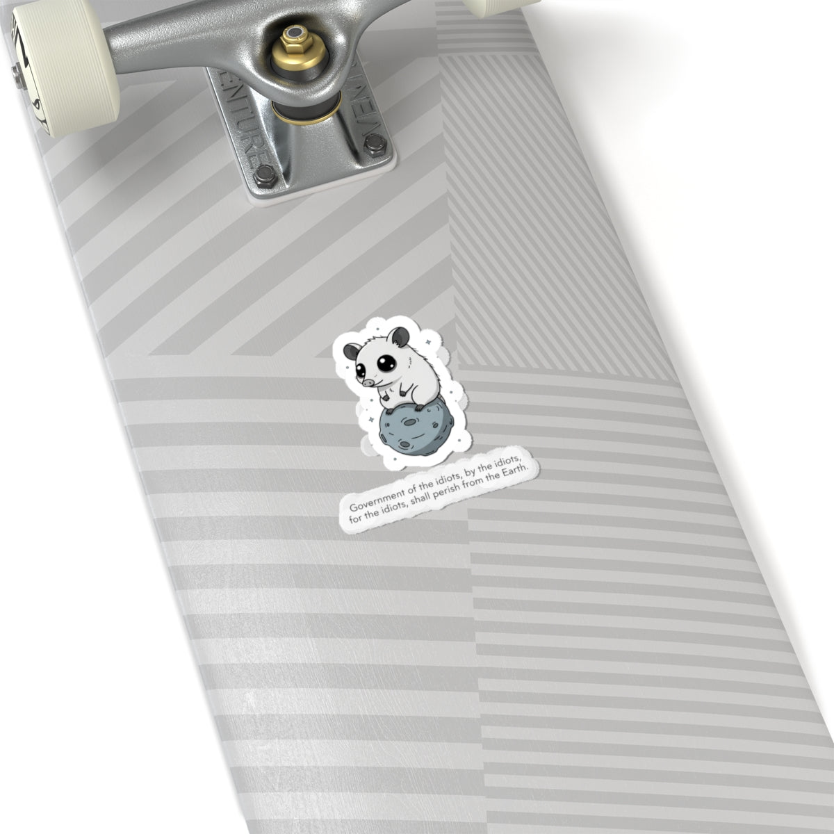 Existential Animal Meme Kiss-Cut Stickers | nihilist cute, burnout meme